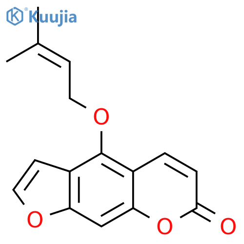 Isoimperatorin structure
