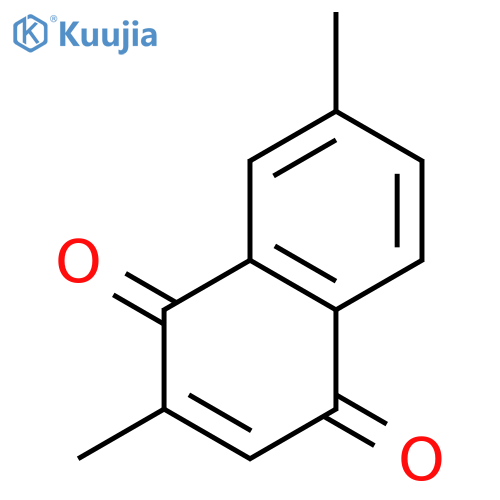 1,4-Naphthalenedione,2,7-dimethyl- structure