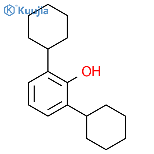 2,6-Dicyclohexylphenol structure