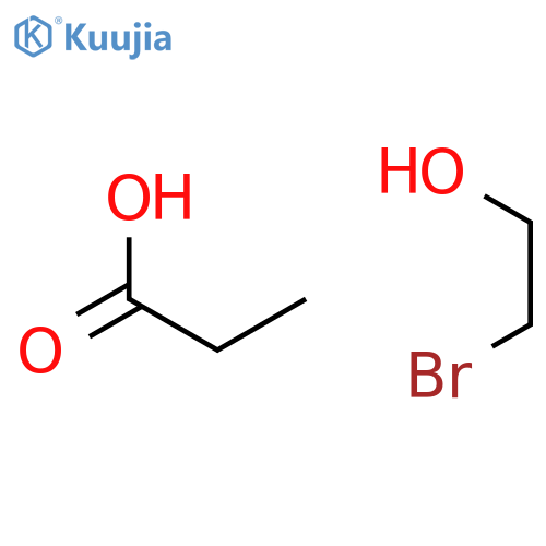 2-bromoethyl propanoate structure
