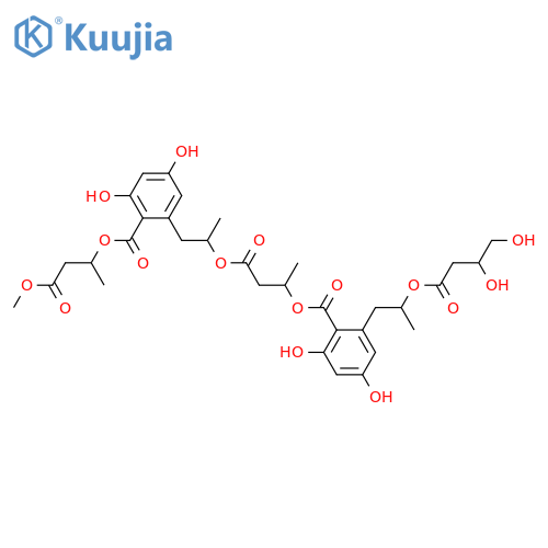 Antibiotic 15G256α-2; Me ester structure
