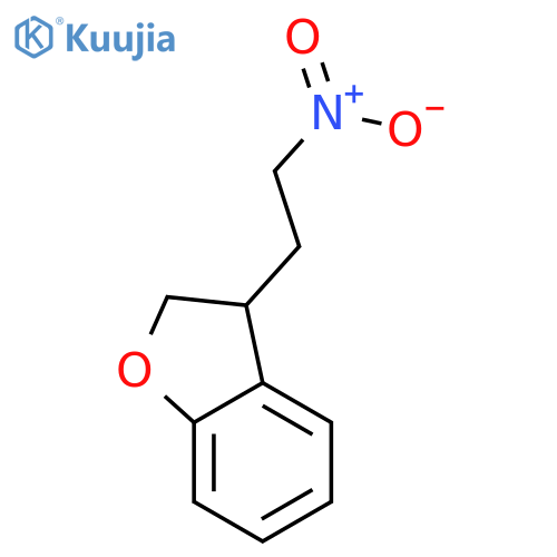 BENZOFURAN, 2,3-DIHYDRO-3-(2-NITROETHYL)- structure