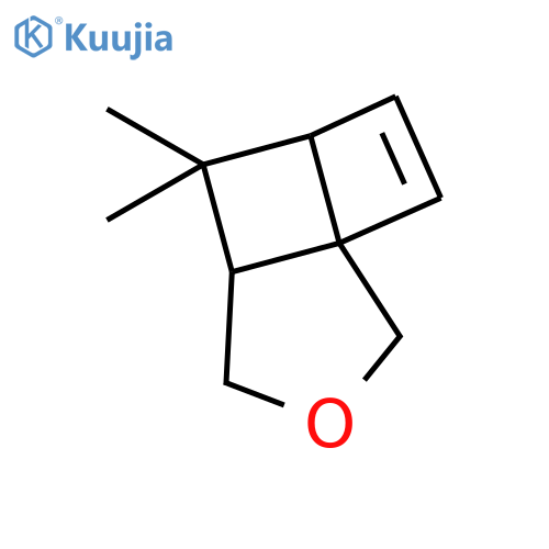 8-Oxatricyclo[4.3.0.01,4]non-2-ene, 5,5-dimethyl- structure