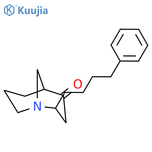 1-Azabicyclo[3.3.1]nonan-4-one, 2-(4-phenylbutyl)- structure