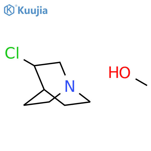Methanol, compd. with 3-chloro-1-azabicyclo[2.2.2]octane (1:1) structure