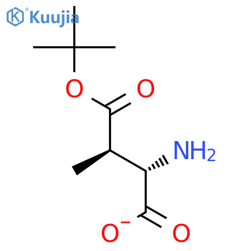 L-Aspartic acid, 3-methyl-, 4-(1,1-dimethylethyl) ester, (3R)- structure