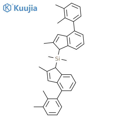 SILANE, BIS[4-(2,3-DIMETHYLPHENYL)-2-METHYL-1H-INDEN-1-YL]DIMETHYL- structure