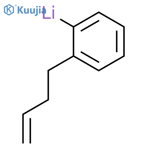 Lithium, [2-(3-butenyl)phenyl]- structure