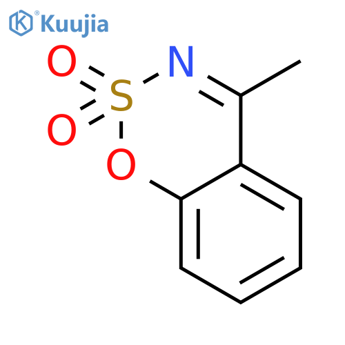 4-methyl-1,2lambda6,3-benzoxathiazine-2,2-dione structure