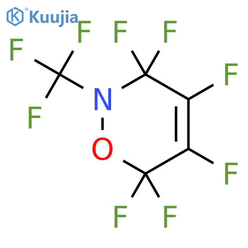 2H-1,2-Oxazine,3,3,4,5,6,6-hexafluoro-3,6-dihydro-2-(trifluoromethyl)- structure