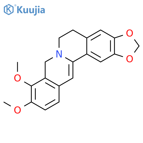 Dihydroberberine structure
