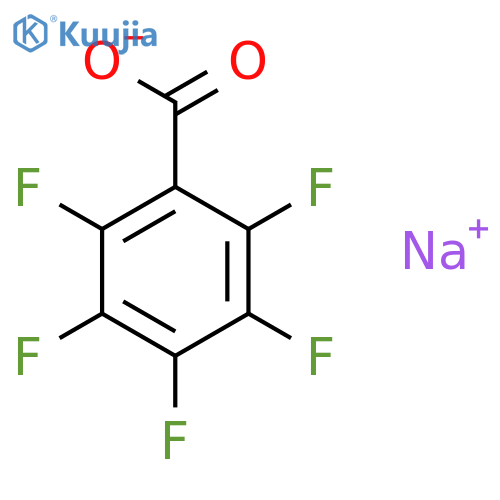 Sodium 2,3,4,5,6-pentafluorobenzoate structure