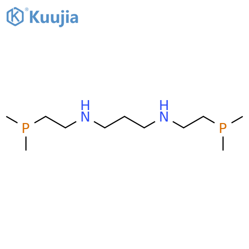 1,3-Propanediamine, N,N'-bis[2-(dimethylphosphino)ethyl]- structure