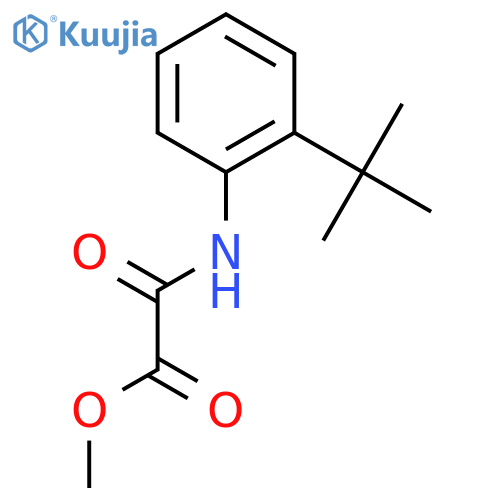 Acetic Acid, 2-2-(1,1-dimethylethyl)phenylamino-2-oxo-, Methyl Ester structure