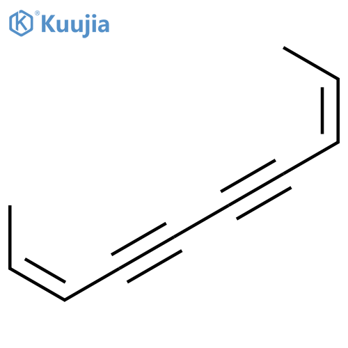 2,8-DECADIENE-4,6-DIYNE, (2Z,8Z)- structure