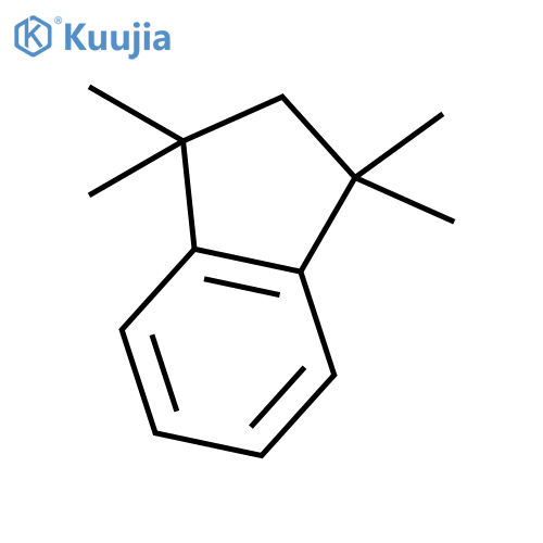 1,1,3,3-tetramethyl-2,3-dihydro-1H-indene structure