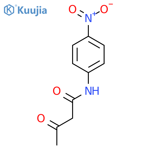N-(4-Nitrophenyl)-3-oxo-butanamide structure