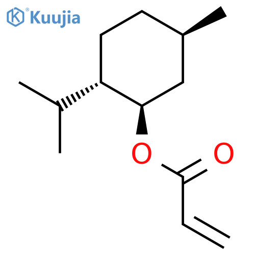 2-Propenoic acid,(1R,2S,5R)-5-methyl-2-(1-methylethyl)cyclohexyl ester structure
