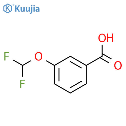 3-(Difluoromethoxy)benzoic acid structure