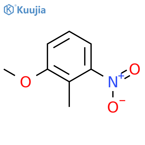 1-methoxy-2-methyl-3-nitro-benzene structure