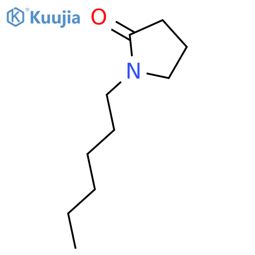 N-HEXYL pyrrolidone structure