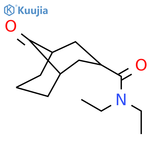 N,N-Diethyl-9-oxobicyclo3.3.1nonane-3-carboxamide structure