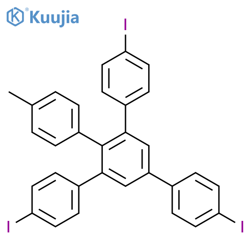 1,1':2',1''-TERPHENYL, 4-IODO-3',5'-BIS(4-IODOPHENYL)-4''-METHYL- structure