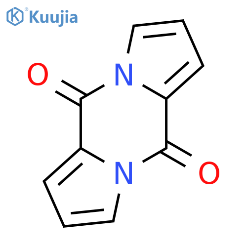 5H,10H-Dipyrrolo[1,2-a:1',2'-d]pyrazine-5,10-dione structure