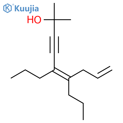 5,8-NONADIEN-3-YN-2-OL, 2-METHYL-5,6-DIPROPYL-, (5Z)- structure