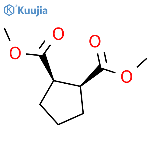 (1R,2S)-1,2-Cyclopentanedicarboxylic acid dimethyl ester structure