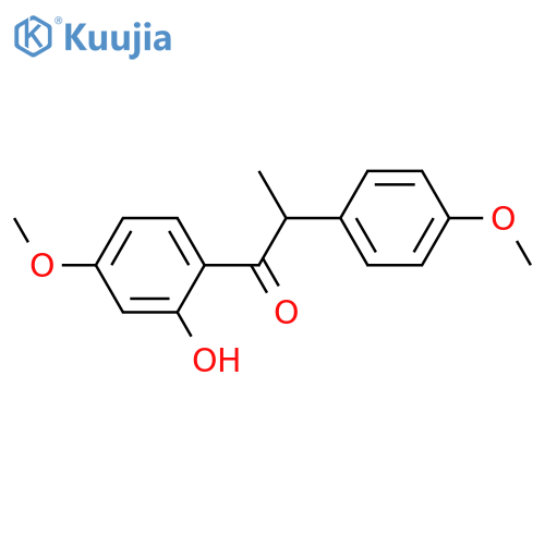 1-(2,4-Dihydroxyphenyl)-2-(4-hydroxyphenyl)-1-propanone; (R)-form, 4,4'-Di-Me ether structure