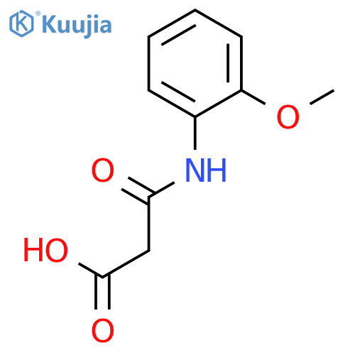 PROPANOIC ACID, 3-[(2-METHOXYPHENYL)AMINO]-3-OXO- structure
