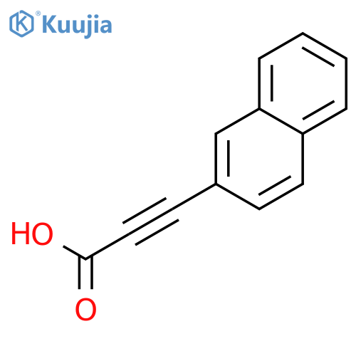 3-(2-Naphthyl)prop-2-ynoic Acid structure