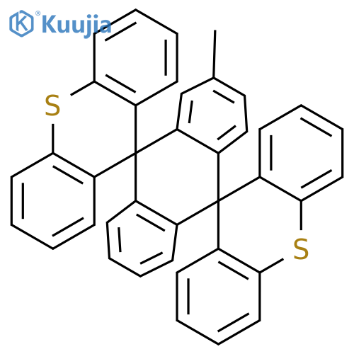 DISPIRO[9H-THIOXANTHENE-9,9'(10'H)-ANTHRACENE-10',9''-[9H]THIOXANTHENE], 2'-METHYL- structure