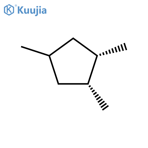 Cyclopentane,1,2,4-trimethyl-, (1a,2a,4b)- structure