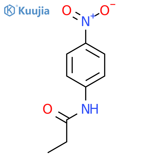 N-(4-Nitrophenyl)propionamide structure
