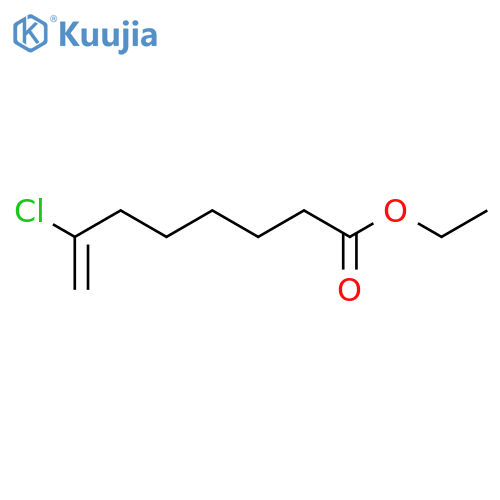 Ethyl 7-chloro-7-octenoate structure