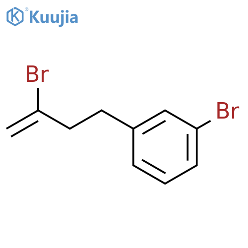 2-Bromo-4-(3-bromophenyl)-1-butene structure