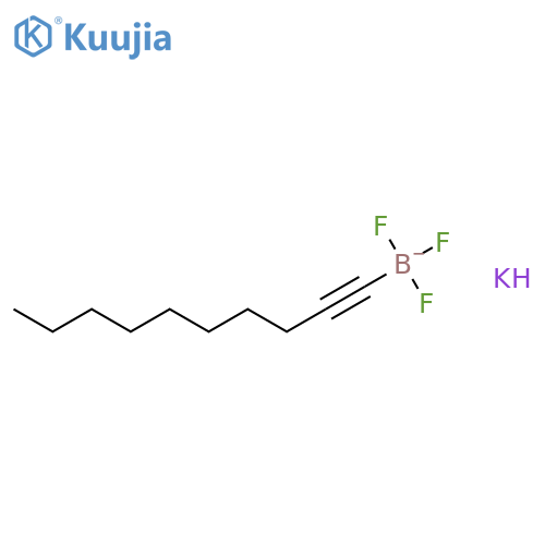 Potassium dec-1-ynyltrifluoroborate structure