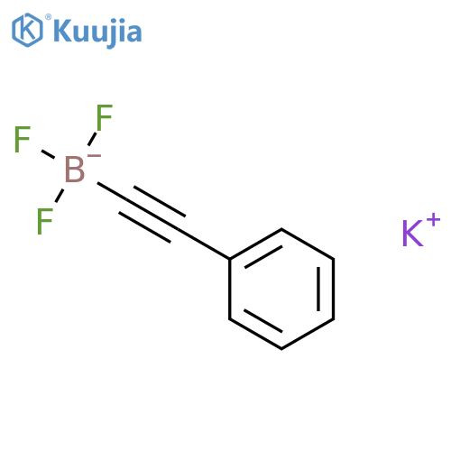 POTASSIUM PHENYLETHYNYLTRIFLUOROBORATE structure