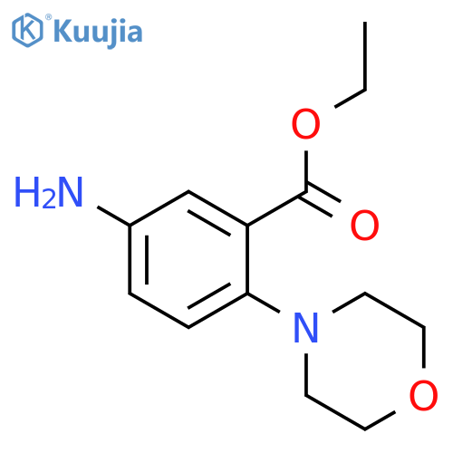 Ethyl 5-Amino-2-(morpholin-4-yl)benzoate structure