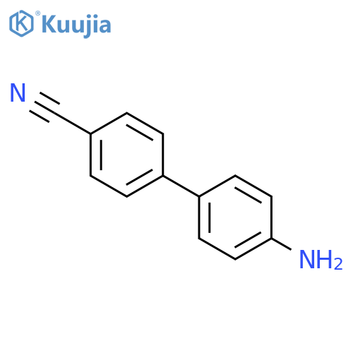 4-(4-Aminophenyl)benzonitrile structure