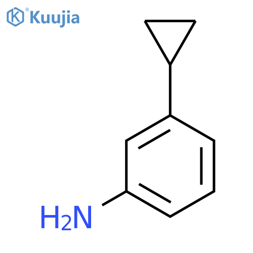 3-Cyclopropylaniline structure