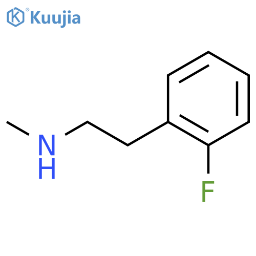 2-(2-Fluorophenyl)ethylmethylamine structure