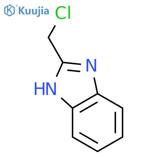 2-(chloromethyl)-1H-1,3-benzodiazole structure