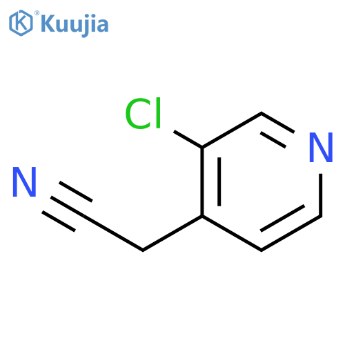 2-(3-Chloropyridin-4-yl)acetonitrile structure
