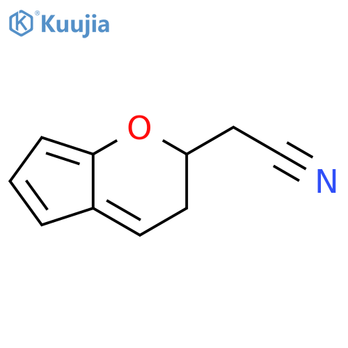 2-(2,3-dihydro-1-benzofuran-7-yl)acetonitrile structure