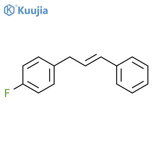 Benzene, 1-fluoro-4-[(2E)-3-phenyl-2-propenyl]- structure