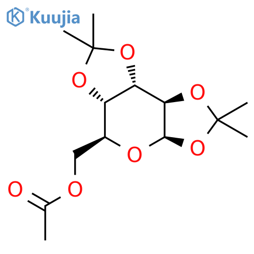 6-O-Acetyl-1,2:3,4-di-O-isopropylidene-a-D-galactopyranose structure