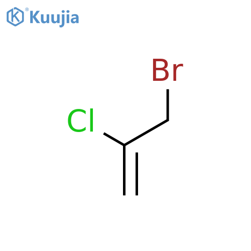 3-bromo-2-chloroprop-1-ene structure